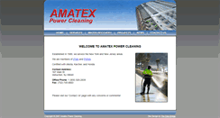 Desktop Screenshot of amatexpowercleaning.com